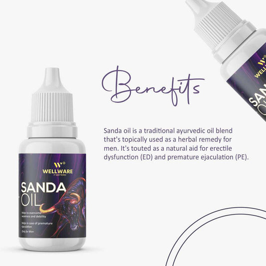 Wellware Sexual Sanda Oil for More Pleasure I Timings I Stamina For Mens