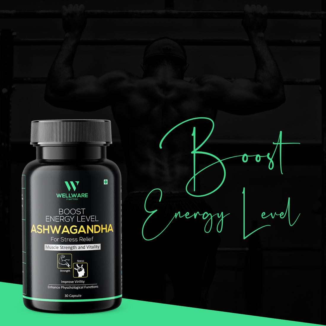 Wellware It Matters Boost Energy Level Ashwagandha Capsule