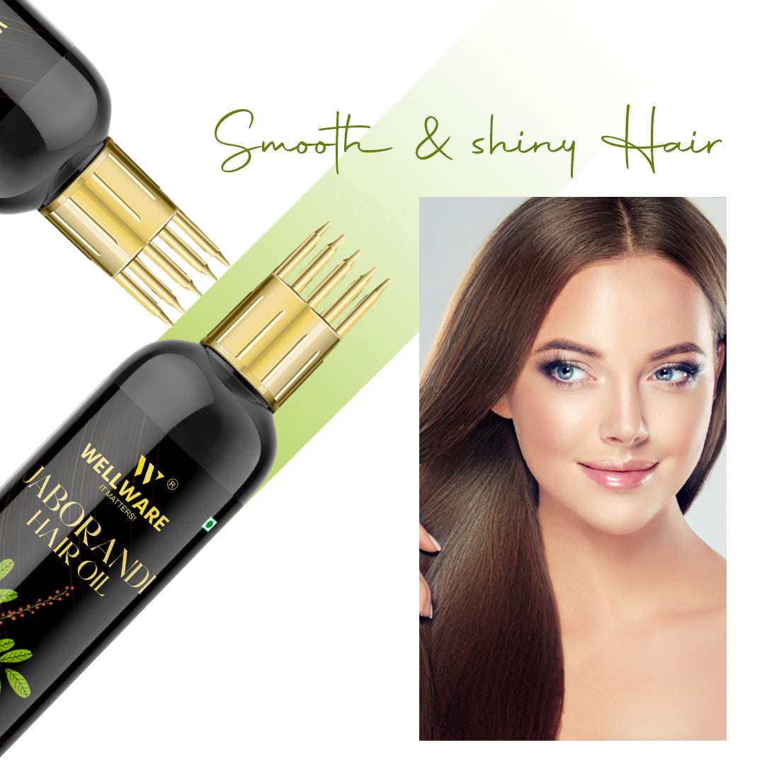 WELLWARE 100 % Pure Jaborandi New Hair Fall Control Oil With Applicator Hair Oil