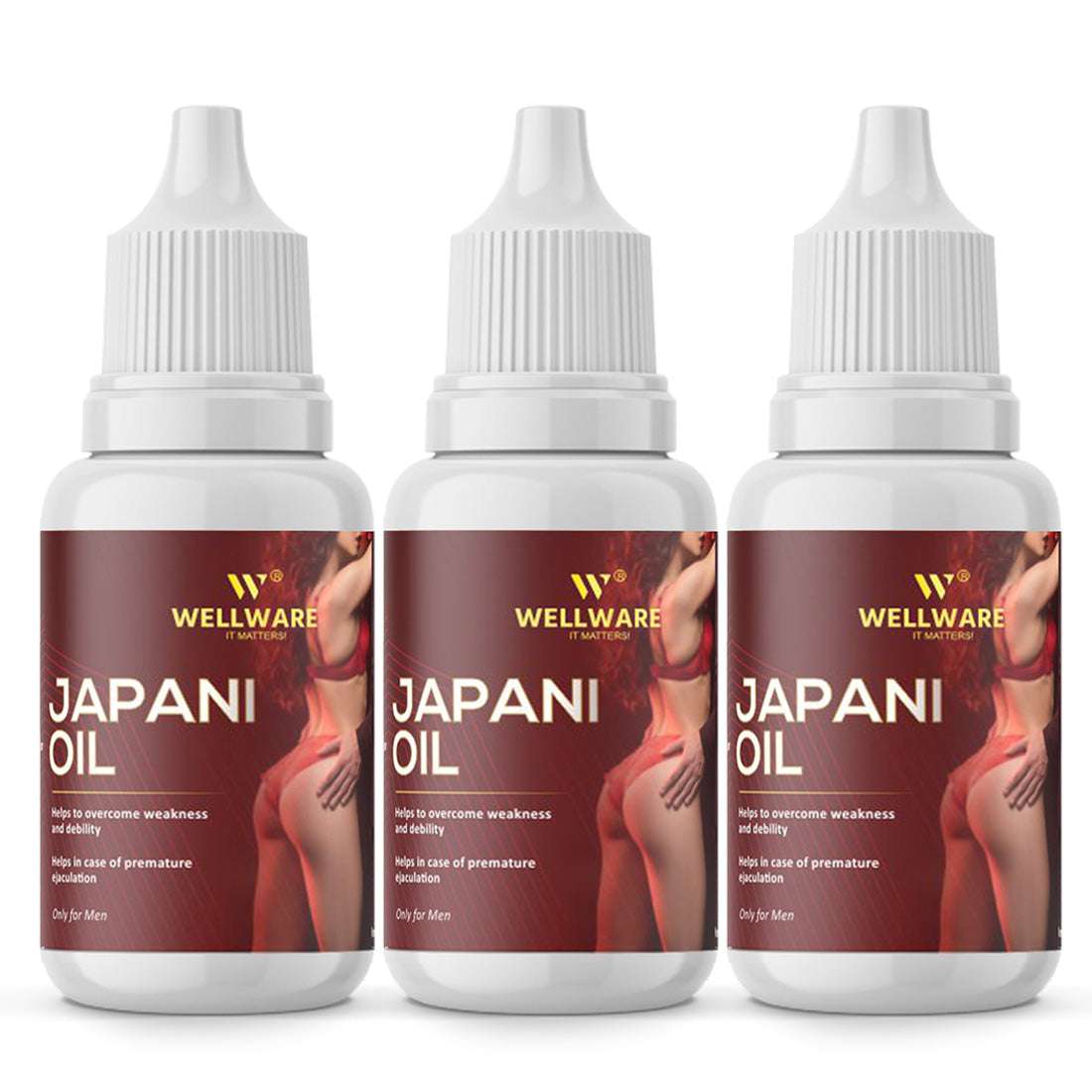 Wellware Sexual Japani Oil for More Pleasure I Strength I Stamina For Men