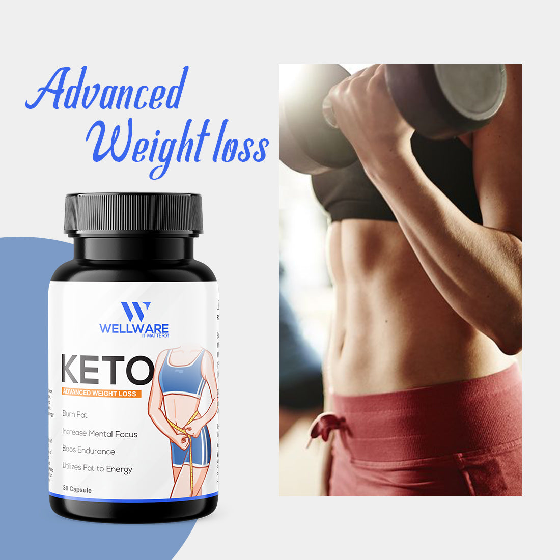 Wellware It Matters Keto Advanced Weight Loss Capsule
