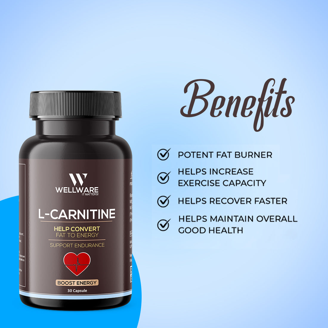 Wellware It Matters Capsule L-Carnitine