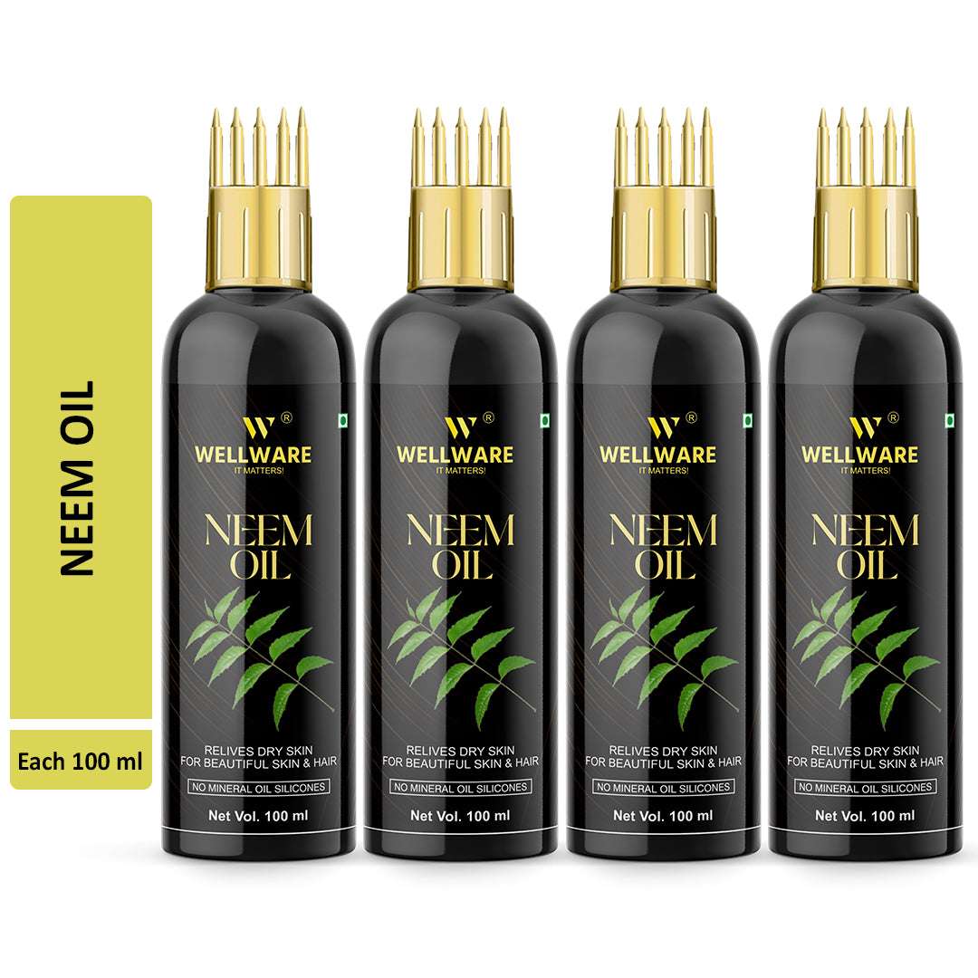 WELLWARE NeemHair growth & Hair Fall Control Oil With Applicator Hair Oil