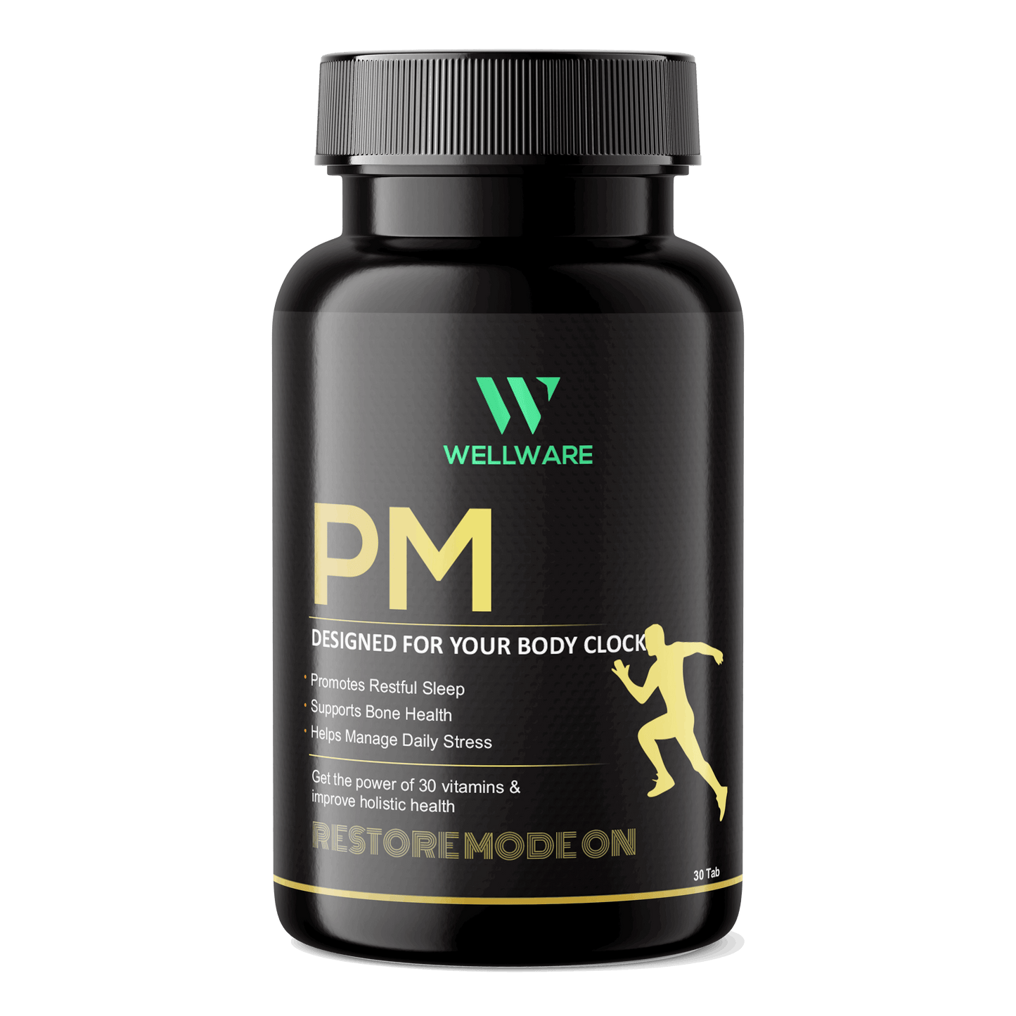 WELLWARE AM:PM Multivitamin for Men, Day & Night Formula, 60 Tablets