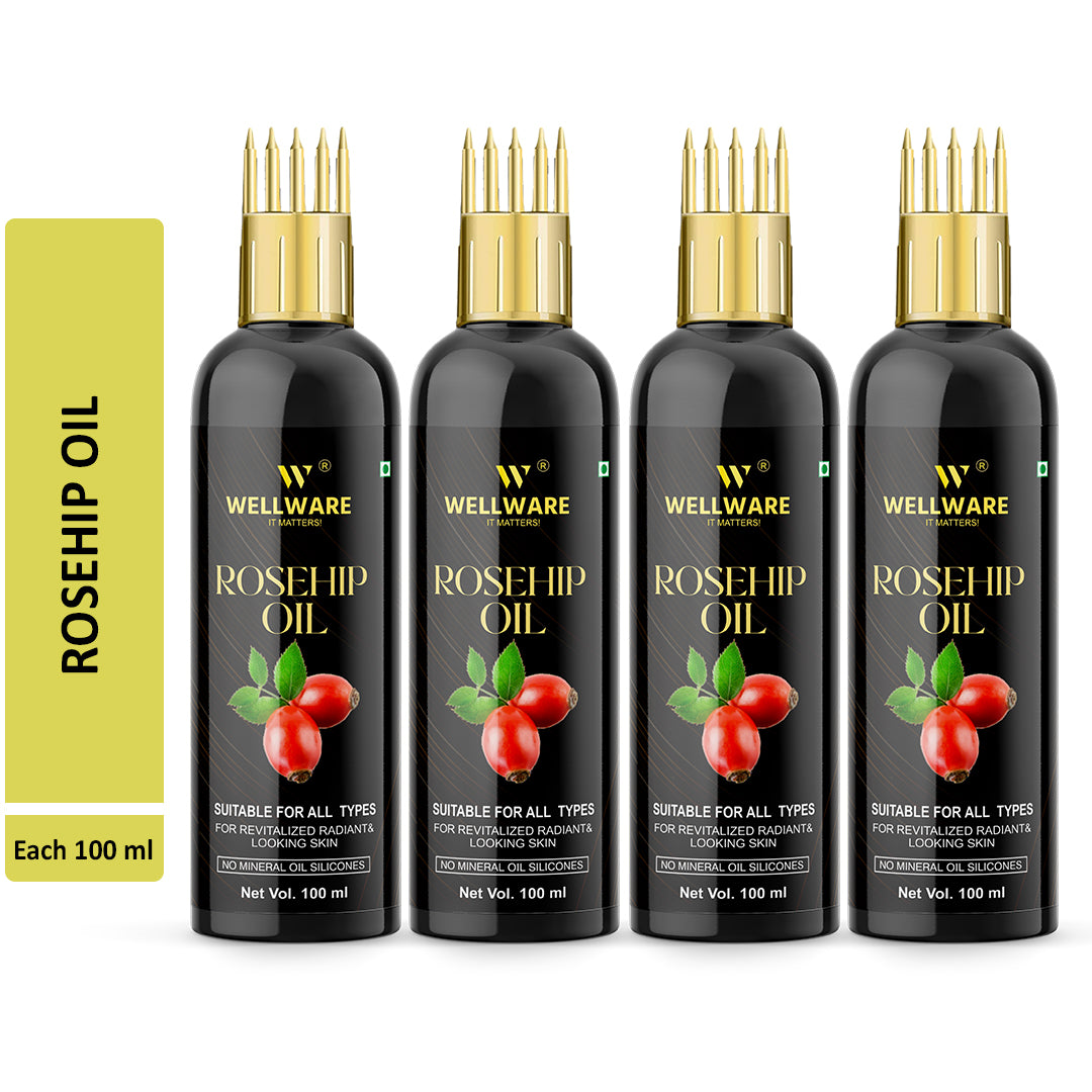 WELLWARE Rosehip Hair Fall Control Oil With Applicator Hair Oil