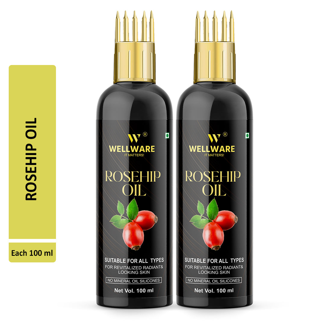 WELLWARE Rosehip Hair Fall Control Oil With Applicator Hair Oil