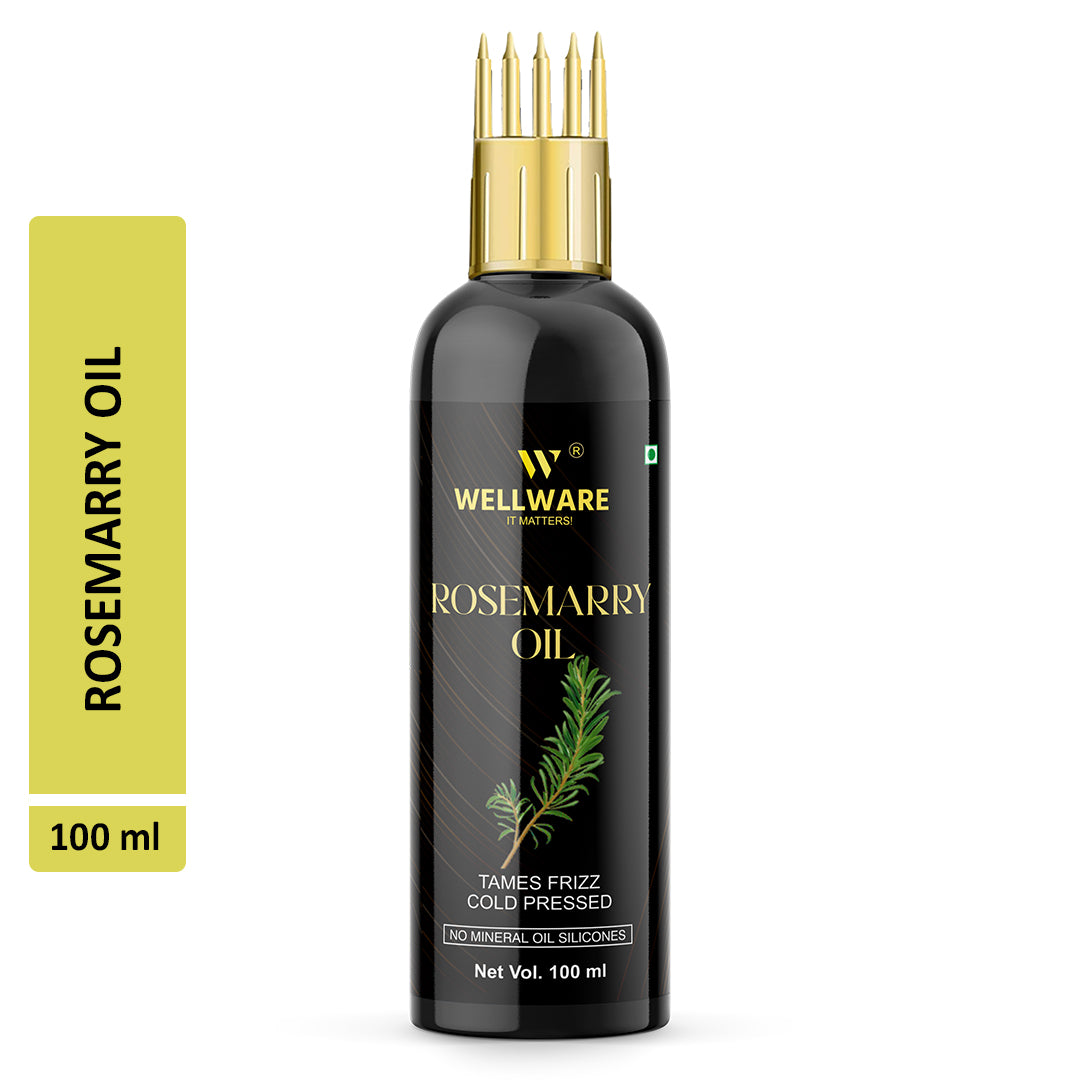 WELLWARE 100 % Pure Rosemarry Hair Fall Control Oil With Applicator Hair Oil