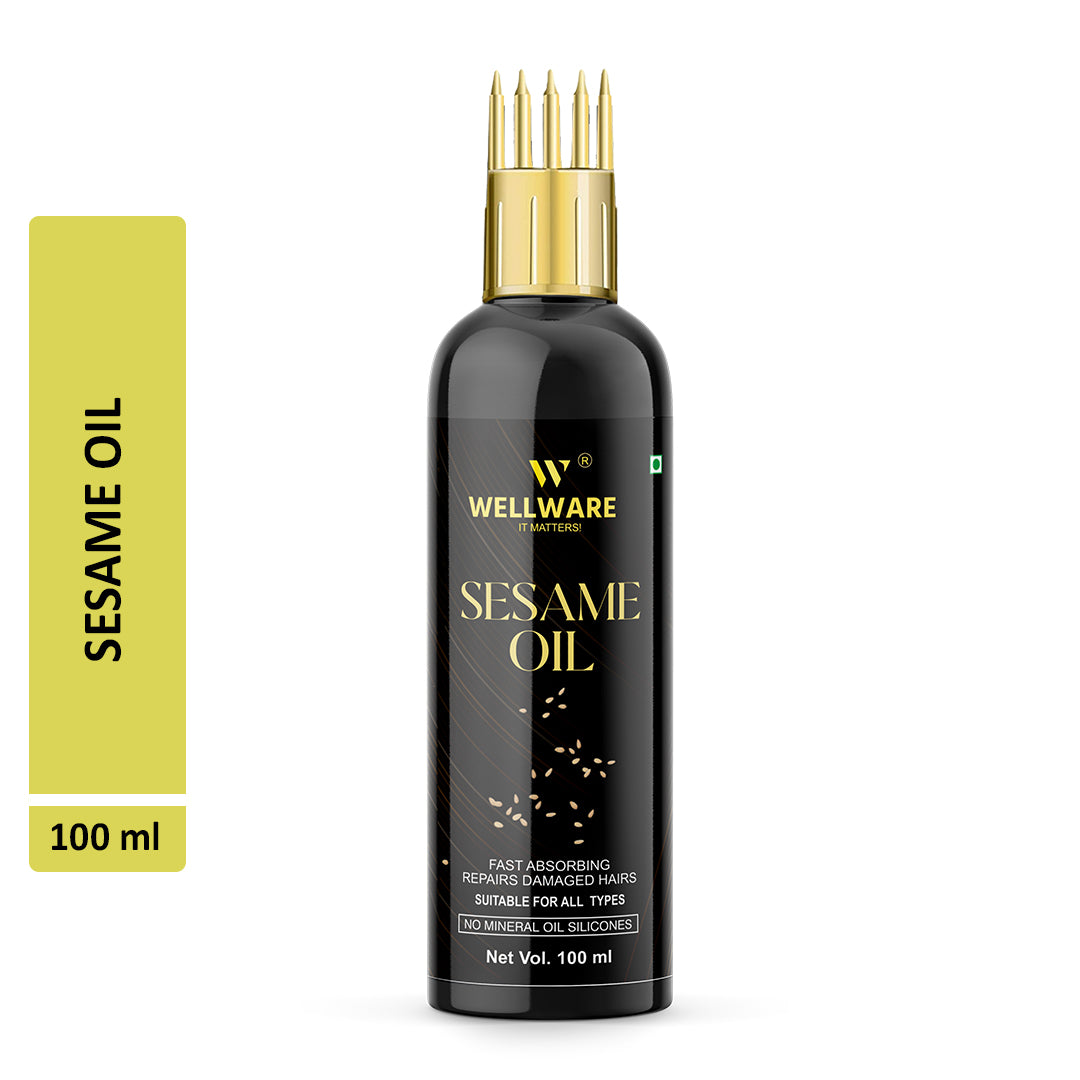 Wellware Sesame Oil For Hair And Skin Cells Growth Oil