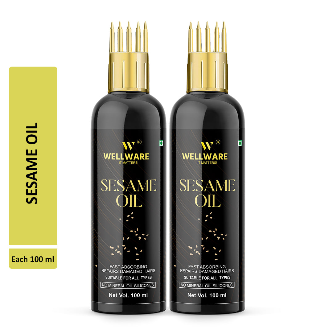 Wellware Sesame Oil For Hair And Skin Cells Growth Oil