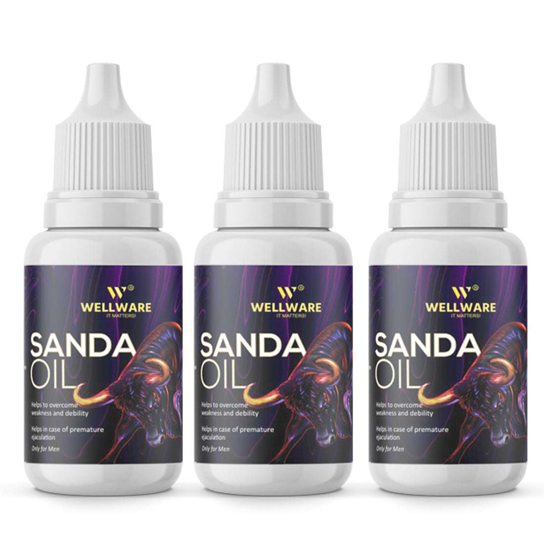 Wellware Sexual Sanda Oil for More Pleasure I Timings I Stamina For Mens