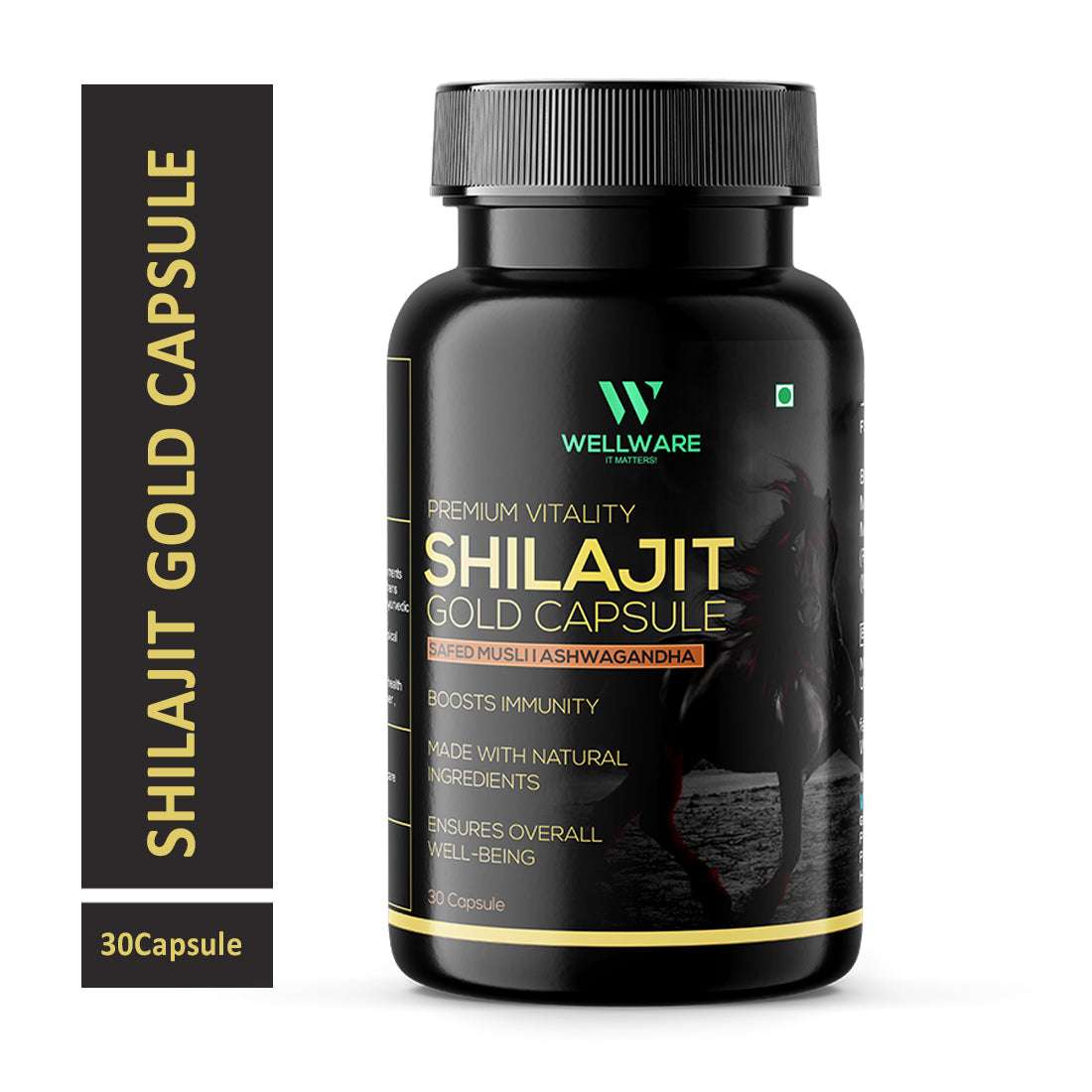 Wellware It Matters Capsule Premium Vitality Shilajit Gold Capsule