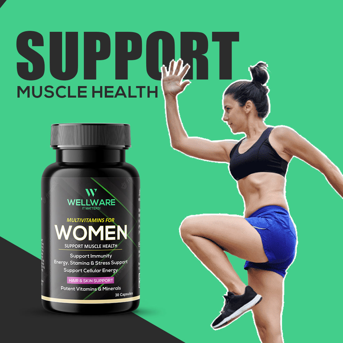 Wellware It Matters Multivitamins for Women Capsule