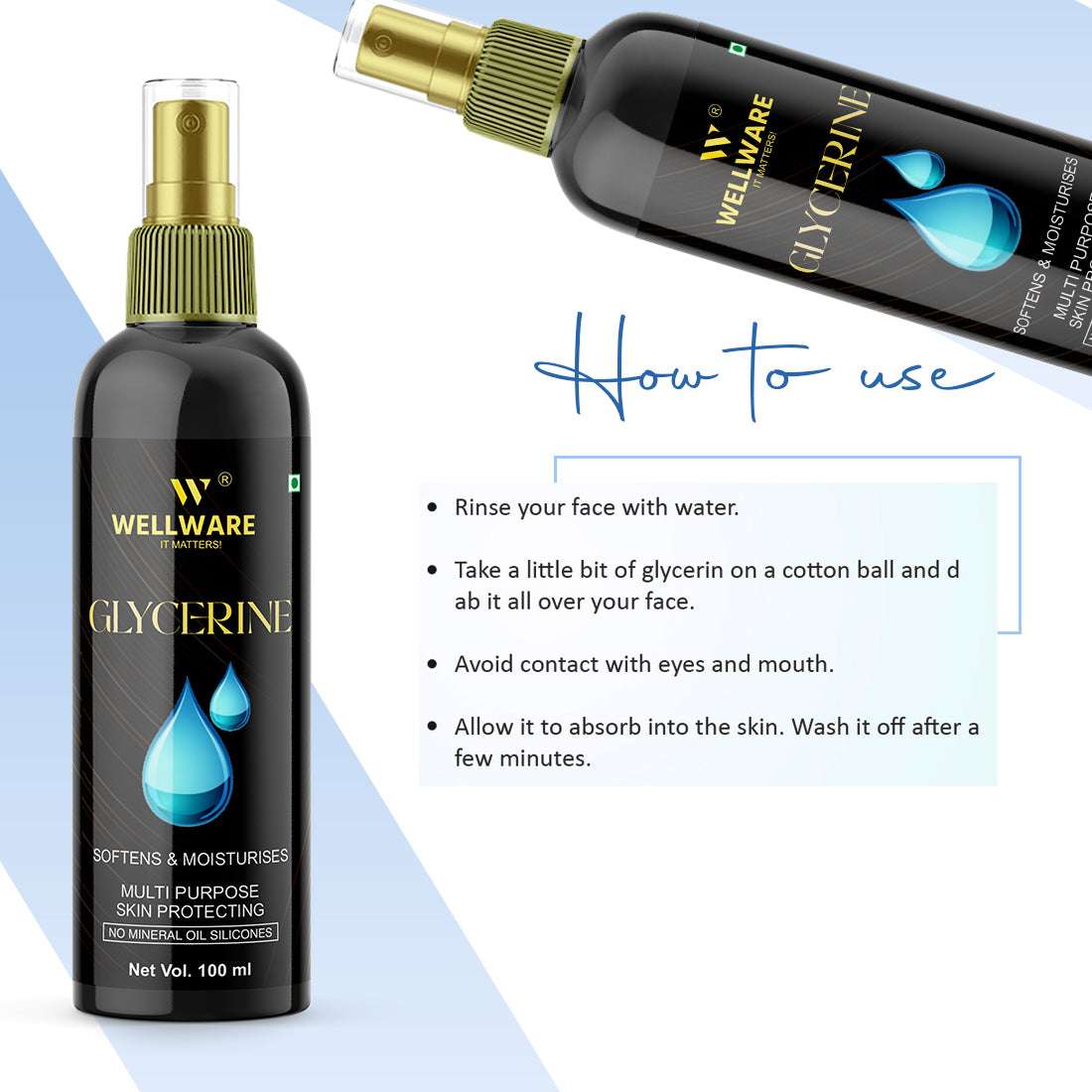 WELLWARE 100 Pure Natural Glycerine for Beauty and Skin Care